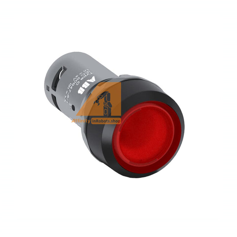 CP1-13R-01 ABB Momentary Flush Compact Push Button Beleuchteter roter Schalter Neu