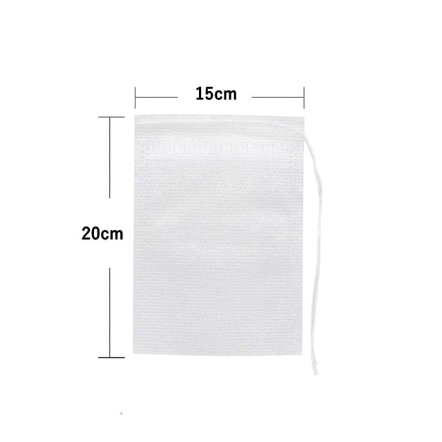 Disposable Tea Bags Multi-size Tea Bags for Loose Leaf Tea Empty Large Scented Drawstring Pouch Bag Iced Coffee Filter Bags