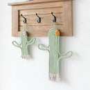 Cactus Hanging Decorations Handmade Macrame Weaving Plants Girls Boys Kids Room Decoration Home Nursery Party Holiday Wall Decor