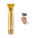 14 colores corrector líquido base crema cubierta tatuaje acné cicatrices corrector hidratante completamente camuflado Natural brillo maquillaje