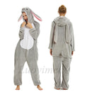 Kigurumi Unicorn Pajama Stitch Adult Animal Onesie Women Men Couple Pajamas Winter Pijamas Suit Panda Sleepwear Flannel Pyjamas