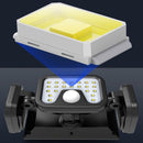 Tongdaytech LED Solar Light Outdoor Solar Lamp Powered Sunlight 3 Modes PIR Motion Sensor for Garden Decoration Wall Lamp Street