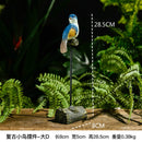 Nordic Creative Resin Simulated Animal Parrot Bird Crafts Ornaments Gold Modern Home Desktop Decoration Miniature Figurines