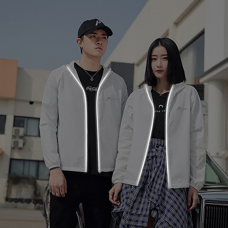 UPF50 + chaqueta de protección solar para acampar, escalar, viajar, senderismo, hombres y mujeres, Anti-UV, cortavientos para ciclismo, abrigo de piel para correr de secado rápido