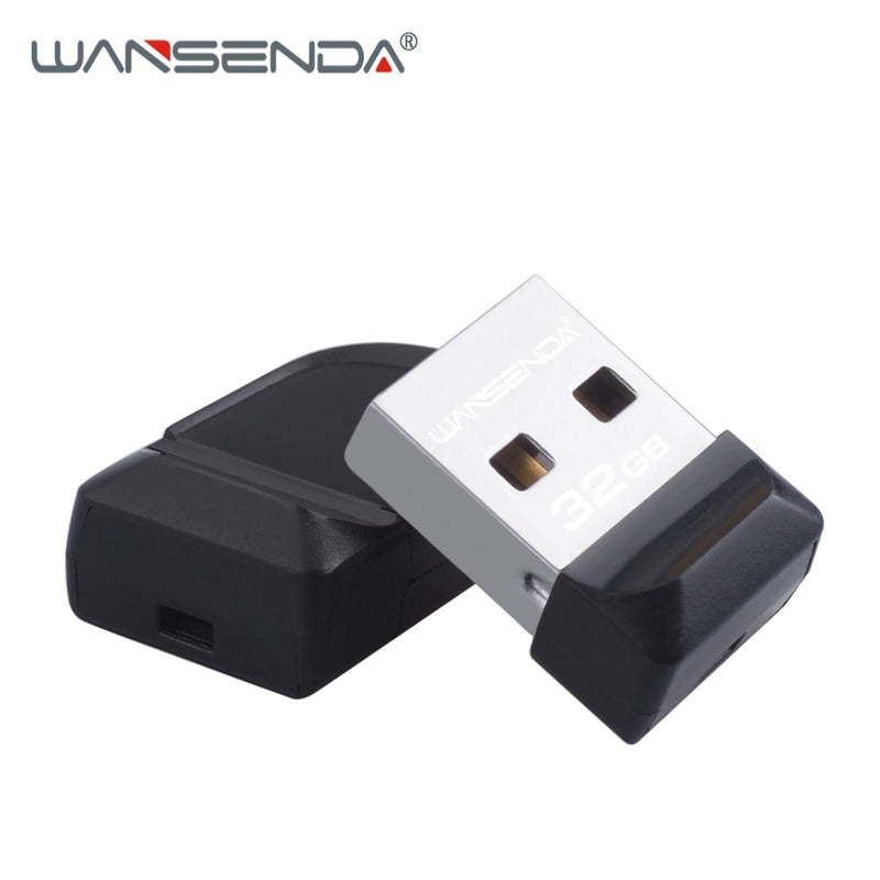 WANSENDA Super Mini USB Flash Drive Pen Drive impermeable 64GB 32GB 16GB 8GB 4GB Pendrive USB 2.0 Memory Stick
