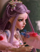 doll bjd 60cm gifts for girl violet hair full set Doll Change Eyes DIY Doll Best Valentine&