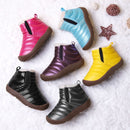 Botas de invierno 2020 para niñas, zapatos de nieve impermeables para niños pequeños, botas para niños y niñas, botas tobilleras para bebés de invierno, Buty
