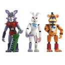 5Pcs/Set Anime Figure Five Night At Freddy Detachable Joint Fnaf Cute Bonnie Bear Rabbit Foxy Action Figure Pvc Model Freddy Toy