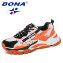 BONA 2020 New Designers Mesh Breathable Running Shoes Women Outdoor Walking Shoes Woman Fashion Sneakers Ladies Jogging Footwear