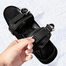 COPOZZ Winter Ski Skates Mini Portable Snow Shoes Adjustable Bindings Snow The Short Outdoor Travel Skiboard shoes