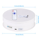 PULUZ USB Electric 360 Degree Rotating Turntable Display Stand For Photography Video Vlog Shooting Props Turntable 15 30cm