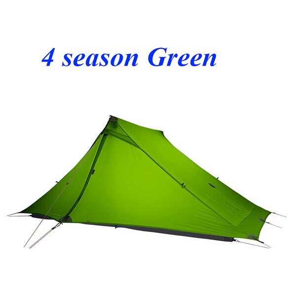 3F Lanshan 2 Pro Just 915 Gramos 2 Side 20D Silnylon LightWeight 2 Person No-See-Um 3 y 4 Season Backpacking Camping Tent