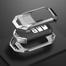 Funda para llave de coche de aleación de zinc aeroespacial de gama alta para Honda Hrv Civic Accord CR-V Fit ODYSSEY CITY JZZE