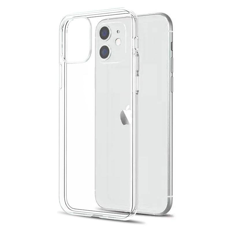 Funda transparente ultrafina para iPhone 11 12 13 Pro Max XS Max XR X silicona suave de TPU para iPhone 6s 7 8 SE 2020 funda trasera para teléfono