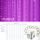 3m 100/200/300 LED Vorhang String Light Flash Girlande Rustikale Hochzeit Dekoration Tisch Brautdusche Bachelorette Home Geschenk