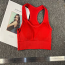 Seamless Fitness Women Yoga Suit High Stretchy Workout Sport Set Padded Sports Bra High Waist Sports Leggings Gym