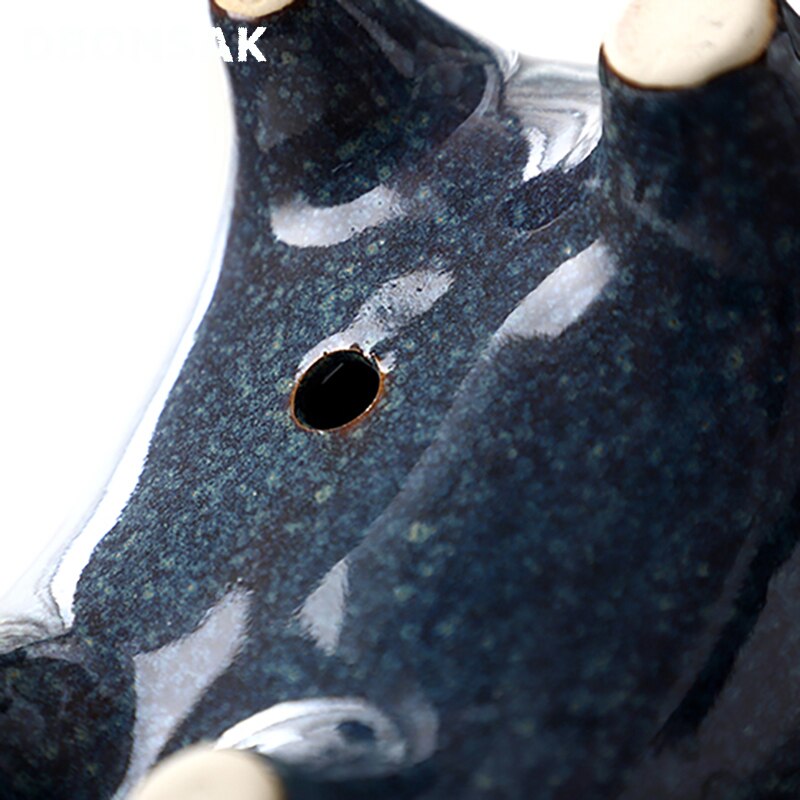 Maceta de cerámica de jirafa, maceta de Animal, jarrón de cervatillo, planta de Cactus suculenta, arreglo de flores en maceta, decoración de escritorio para el hogar