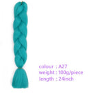 Black Star Hair Ombre Jumbo Extensiones de cabello trenzado Trenzas retorcidas de 24 pulgadas Fibra de cabello sintético para trenzado retorcido para mujeres