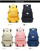 Fengdong Mode gelber Rucksack Kinder Schultaschen für Mädchen wasserdichter Oxford großer Schulrucksack für Teenager Schultasche