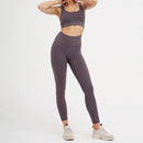 2 Pieces Seamless Fitness Women Yoga Suit Gym Push Up Clothes Workout Sport Set Padded Sports Bra High Waist Legging Sportswear