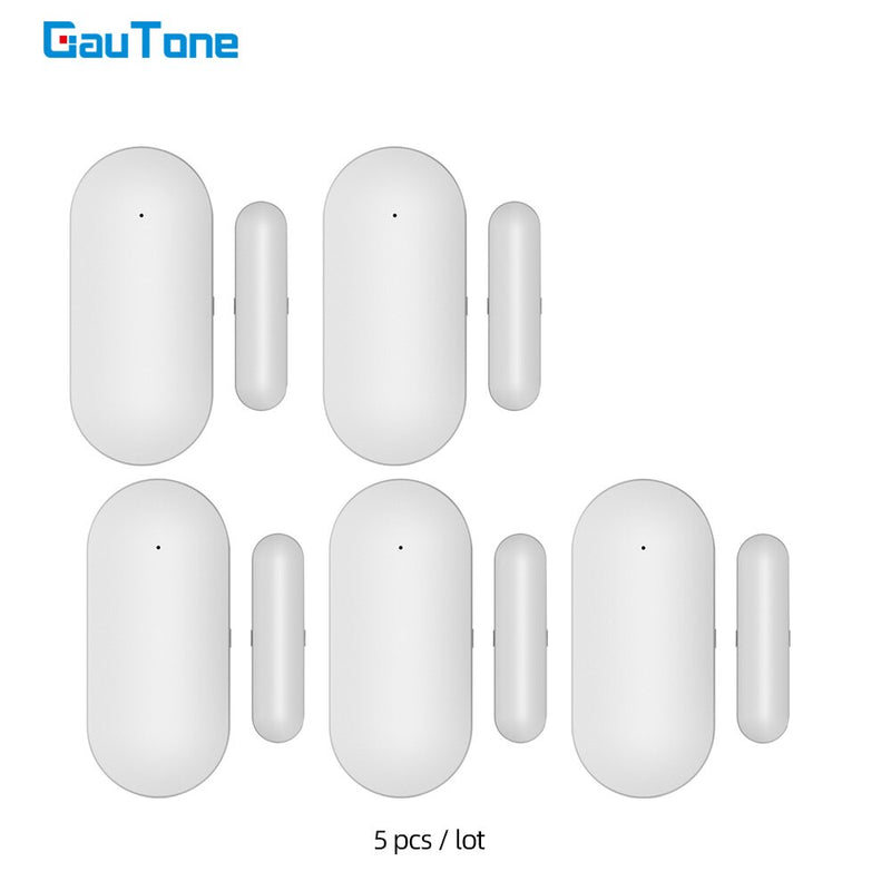 GauTone 433MHz Window Door Sensor Open / Closed Alert Detectors Home Security Door Alarm System