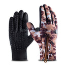 Guantes de ciclismo de invierno Bicicleta Cálido Pantalla táctil Guantes de dedo completo Impermeable Bicicleta al aire libre Esquí Motocicleta Montar