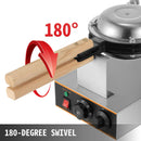 VEVOR Egg Bubble Waffle Maker High Qulity Commercial Nonstick waffreras Maker Machine Home Appliance Canteens Snack Gaufriers