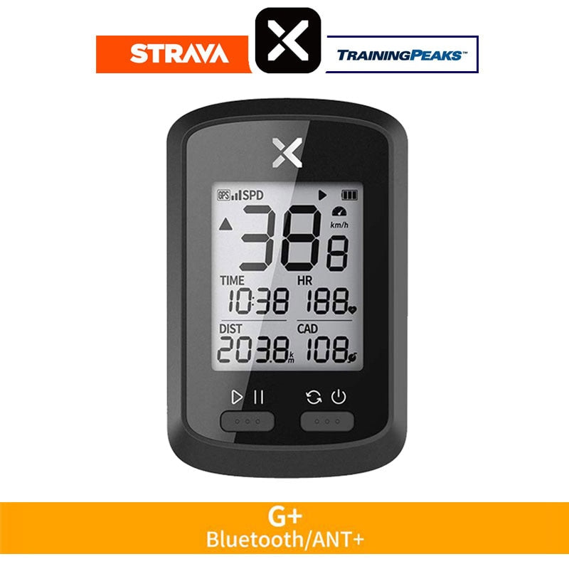 XOSS Bike Computer G+ Wireless GPS Speedometer Waterproof Road Bike MTB Bicycle Bluetooth ANT+ with Cadence Cycling Computers