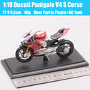 Maisto 1 18 Ducati Panigale V4 S GP Corse Scale Motorcycle Model Diecasts & Toy Vehicle X Diavel 1098s 848 EVO GP18 Racing Bike
