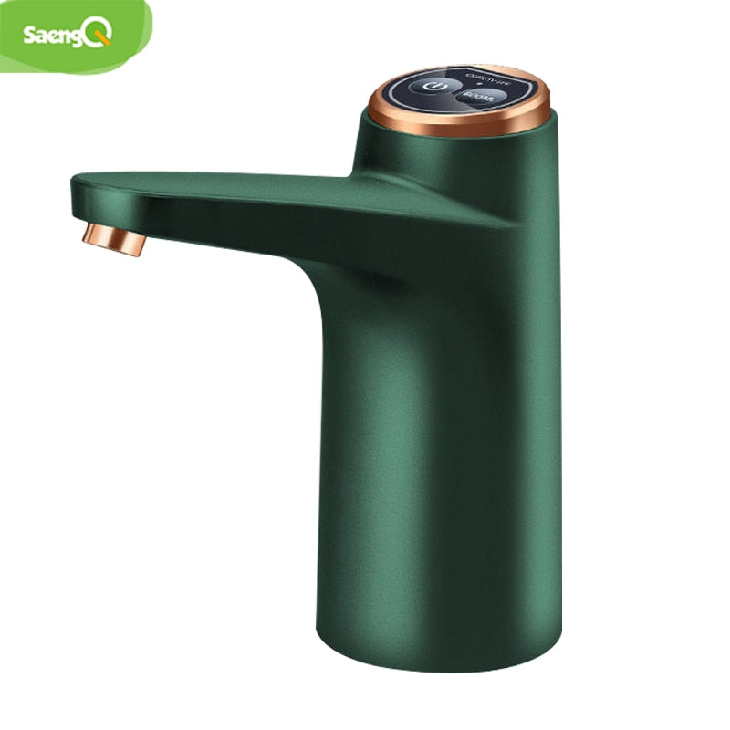 Dispensador de agua eléctrico automático saengQ, interruptor de botella para beber de galón doméstico, bomba de agua inteligente, aparatos de tratamiento de agua