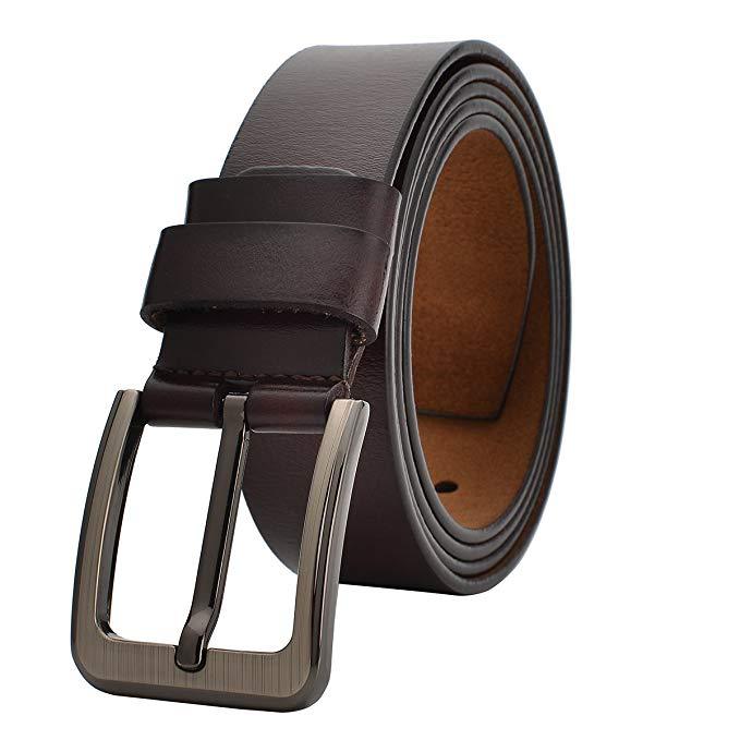 CEXIKA 2022 Genuine Leather Belt Men 140 150 160 170cm Large Size Luxury Designer Belts Split Leather High Quality Waist Belt