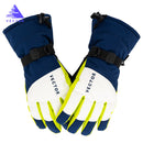 Extra Thick Warm Waterproof Ski Fleecy Gloves Windproof Winter Outside Sport Snowboard Snowmobile Motorcycle Riding Skid-Proof