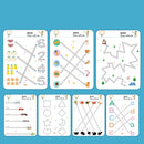 Children Montessori Toys Educational Math toys Drawing Tablet Pen Control Hand Training For Boy Girl Busyboard