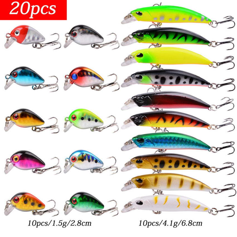 Almighty Mixed Fishing Lure Kits Wobbler Crankbait Swimbait Minnow Hard Baits Spiners Carp Bait Set Fishing Tackle