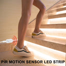 5V PIR LED Küchenlichtband Kabelloses Bewegungssensorlampe Schrankleuchte Kleiderschranklampe LED-Streifen Wasserdichte USB-LED-Beleuchtungsband