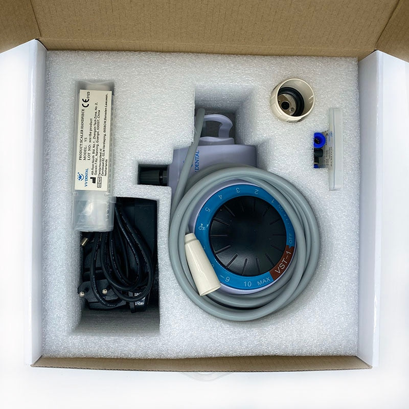 Electric Ultrasonic Dental Instruments Kits Sonic Scaler Dental Handpiece With 5 Tips Oral Hygiene Instruments Kit Dental Tools