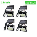 LED Solar Light Outdoor Solar Lamp Sensor Wall Light Waterproof Solar Powered Sunlight for Garden Decoration