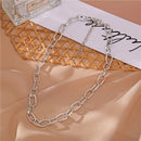 2021 Thin Snake Chain Necklace For Women Fashion Collar Gold Choker Necklaces Party Accessories Minimalist Jewelry