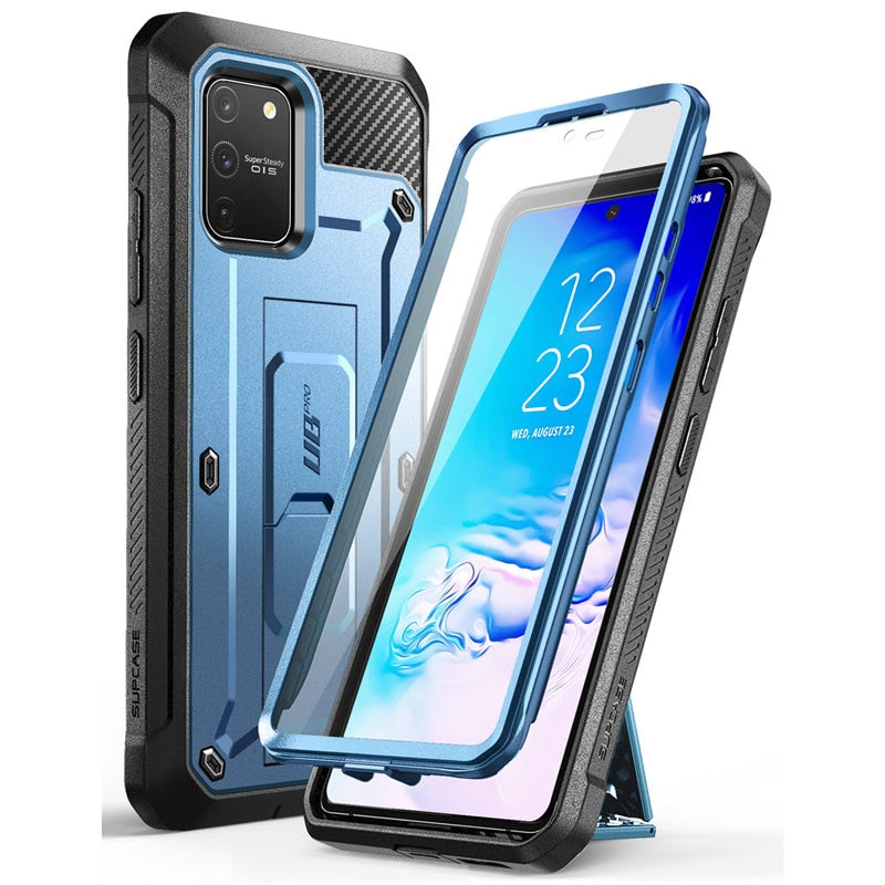 Für Samsung Galaxy S10 Lite Hülle (Version 2020) SUPCASE UB Pro Robuste Ganzkörper-Holster-Abdeckung mit integriertem Displayschutz