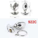 Heavy Anus Beads ASSLOCK Stainless Steel Anal Plug With Lock Expanding Ass ,asslock Butt Plug Big Buttplug Ass Trainer butt plug