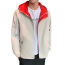 Nuevas chaquetas de talla grande para hombre, abrigos rompevientos de Hip Hop a la moda, chaquetas y abrigos de bombardero Cargo informales con capucha para hombre, prendas de vestir, ropa de calle