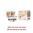 Sinocare Safe AQ UG mg/dL Blood Glucose & Uric Acid Meter & Glucose / Uric Strips for Diabetics Gout Glucose Meter Multi-package