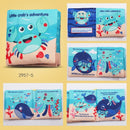 Sonajeros para bebés, juguete móvil, libro de tela de animales suaves, cochecito de recién nacido, juguete colgante para bebés, juguetes educativos de aprendizaje temprano para bebés de 0 a 12 meses