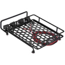 Roof Luggage Rack LED Light Bar for Wrangler Tamiya CC01 Axial SCX10 Aluminum Alloy Luggage Rack Car Roof Rack