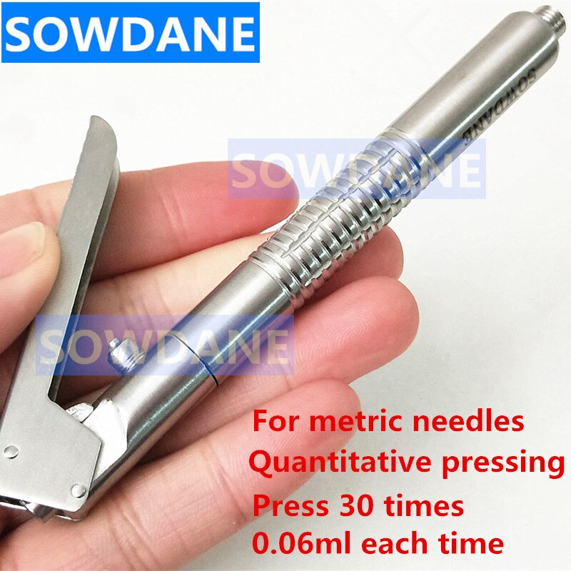 Dental Edelstahl INTRALIGAMENTAL SPRITZE PEN-STYLE ASPIRATING 1.8ML Dental Chirurgisches Instrument Dental Injector Tool