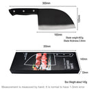 XYj Carabiner Butcher Knife Full Tang Outdoor Camping Outdoor Gift Box Cover Sheath Parcel Survive 7cr17 Stainless Steel Knife
