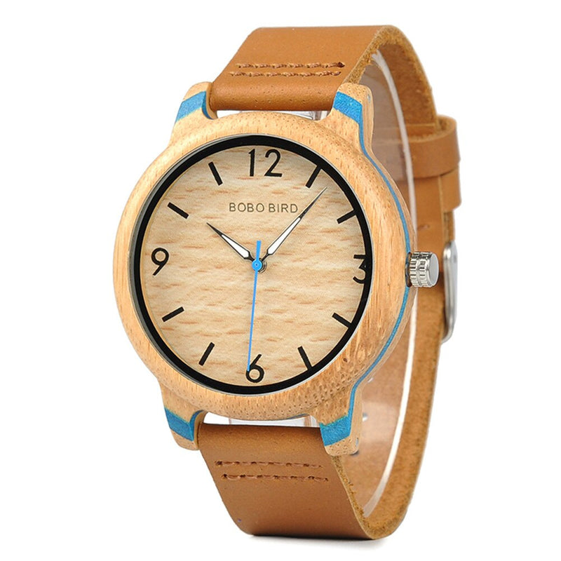 Herrenuhr BOBO BIRD Aktionspreis Holz Paaruhr Marke Quarz Armbanduhr Handgemachte Holzuhr Als Geschenk relogio masculino