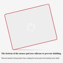 Smooth Hard Mouse Pad Matte Resin Polymer Silicone Bottom Plastic Large Size Gaming Mousepad No Smell Mouse Mat for Gamer