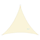 3x3x3M Triangle Shade Sail LED light String Awnings Outdoor Waterproof Romantic Warm Oxford Fabric Sun shade gazebo garden YARD