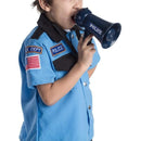 Police Megaphone Toy Funny Guide Loudspeaker Toy Role Cosplay Toy for Kid Child Boy (Sapphire Blue, No Batteries)